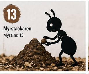 Myra nr 13 Myrstackare