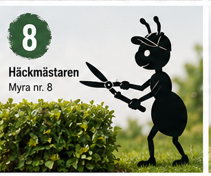 Myra nr 8 Häcksax